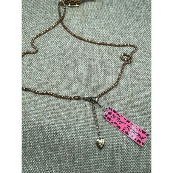 NWT BETSEY JOHNSON RHINESTONE HELICOPTER CHOPPER NECKLACE 3D & Propeller Spins - Picture 9 of 14